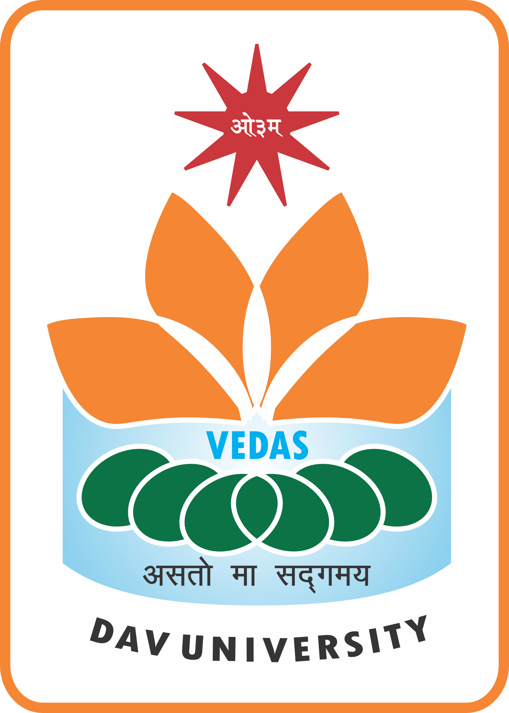 DAV University logo